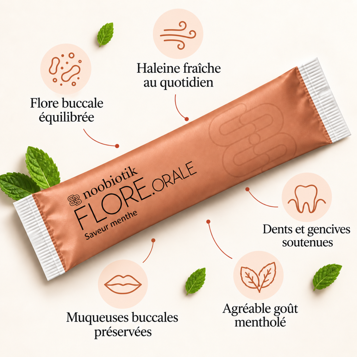Probiotiques Flore Orale Sticks