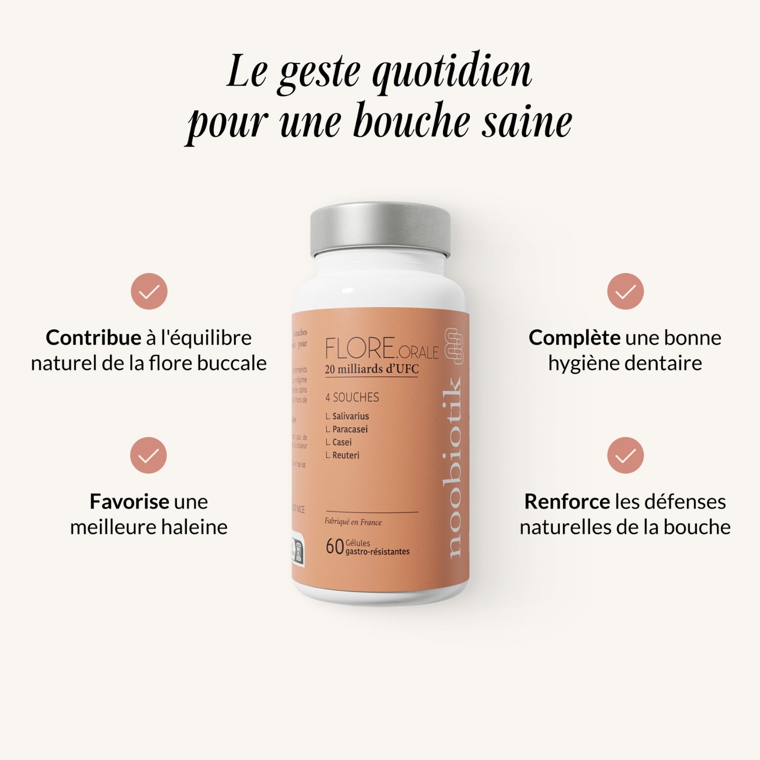 Probiotiques Flore Orale