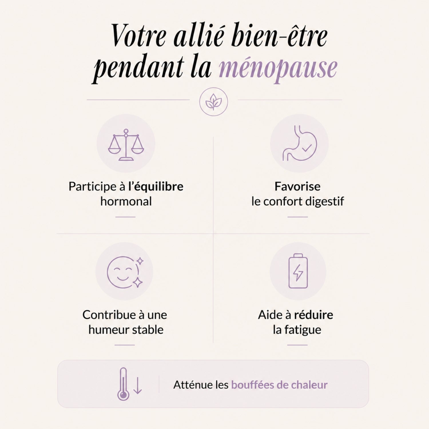 MénoFlore - Ménopause