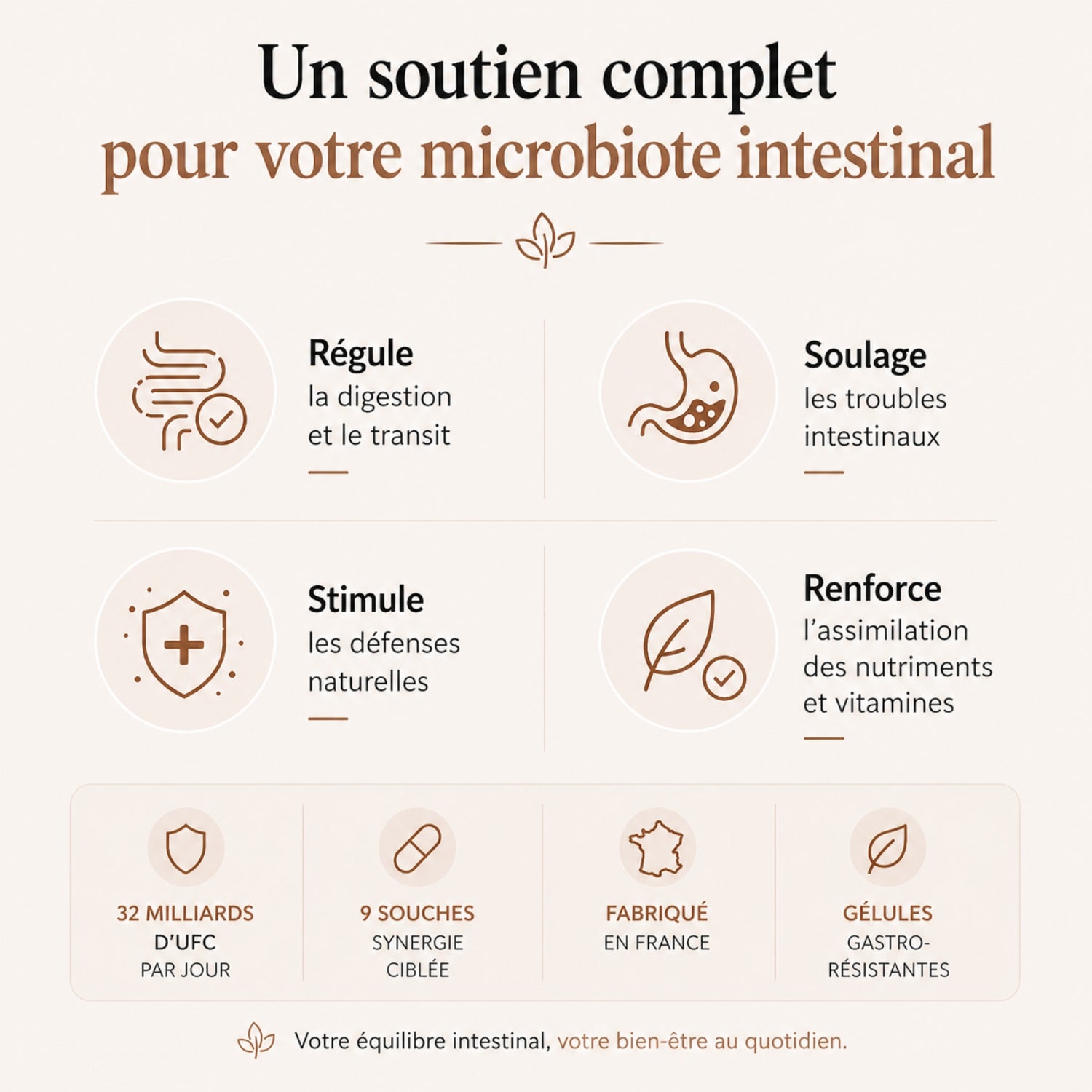 Probiotiques Flore Intestinale